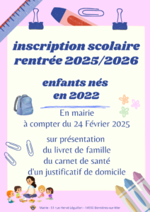 Inscription scolaire