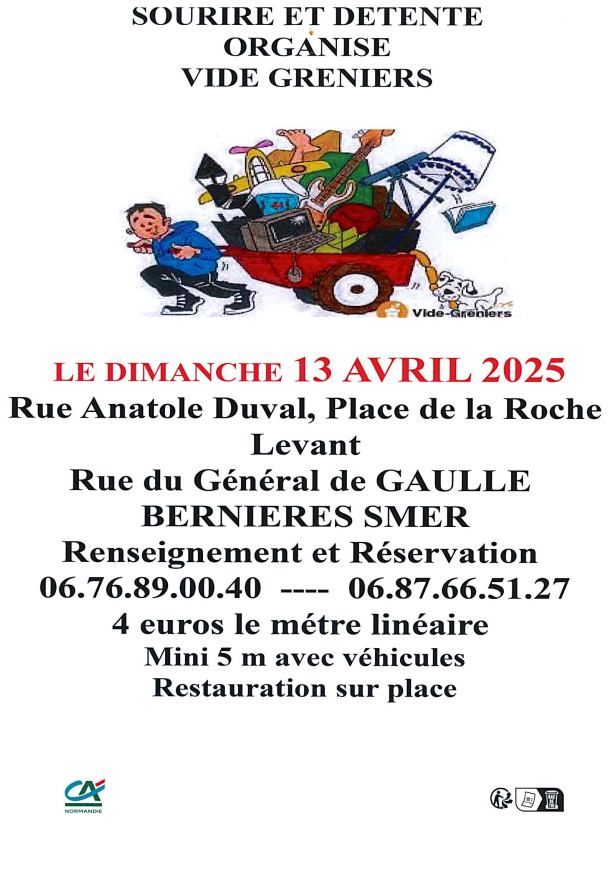 ASSOCIATION SOURIRE ET DETENTE - VIDE GRENIER